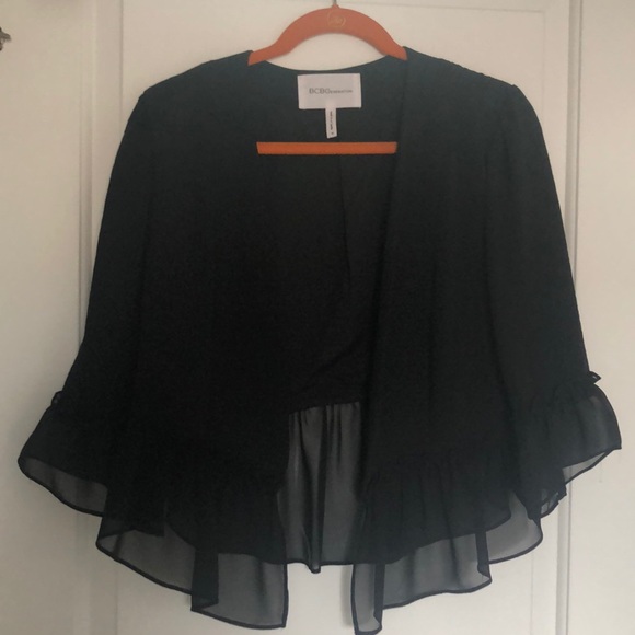 BCBGeneration black open jacket - Picture 1 of 5